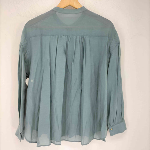 ルクールブラン le.coeur blanc シャーリングギャザーブラウス レディース  38